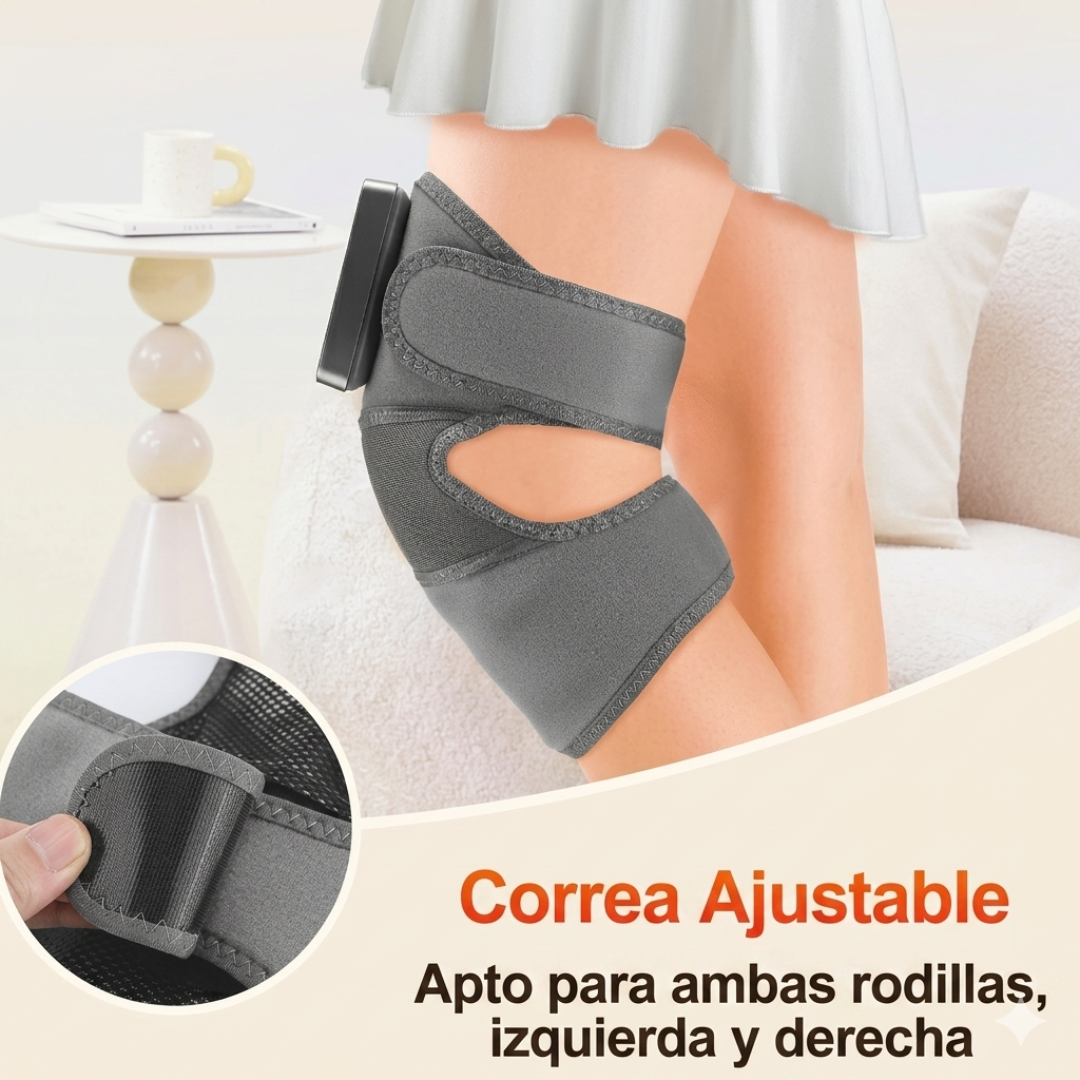 Masajeador de Rodilla con Calor y Vibración