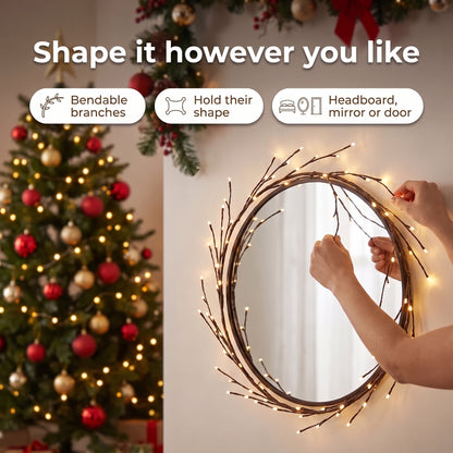 Warm Glow Twig Lights